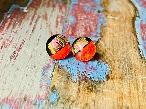 Moitié moitié orange cuivré