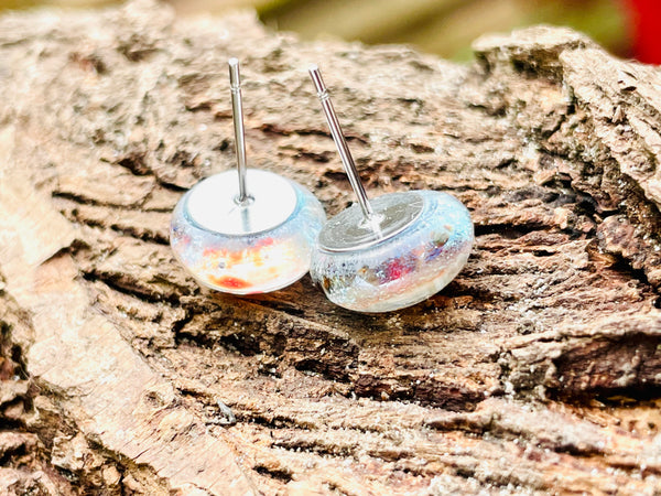 Boucles d’oreilles Joie de vivre argentées
