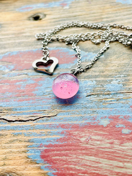 Ensemble  Rose nananne argenté