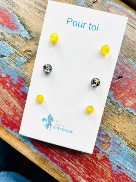 Trio Minis Jaunes