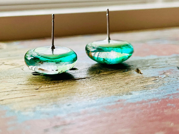 Brille dans le noir vert