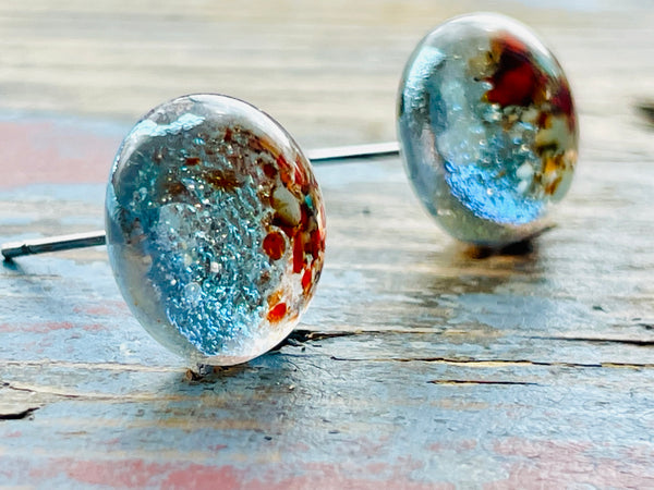 Boucles d’oreilles Joie de vivre argentées