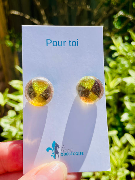 Boucles d’oreilles Carrousel