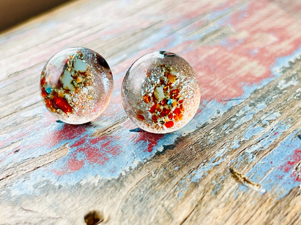 Boucles d’oreilles Joie de vivre argentées